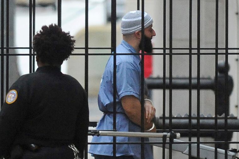 Adnan Syed enters Courthouse East prior to a hearing in 2016 in Baltimore.