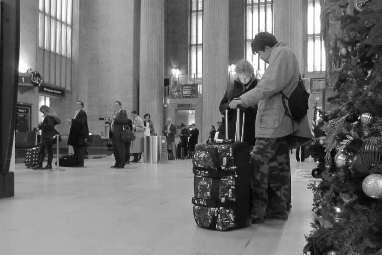 30th Street Station , where the past, present, and future meet. BETH KEPHART