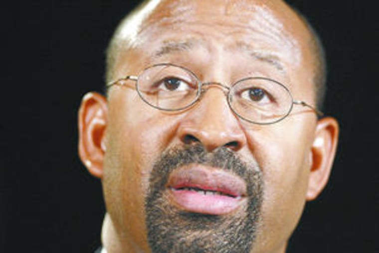 Mayor Nutter cut the budget for many of his priorities and had to freeze planned tax breaks.