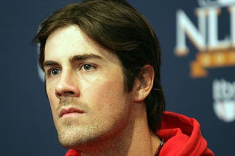 Despite being the youngest, Cole Hamels has the most postseason experience of the Phillies' top three starters. (Yong Kim/Staff Photographer)