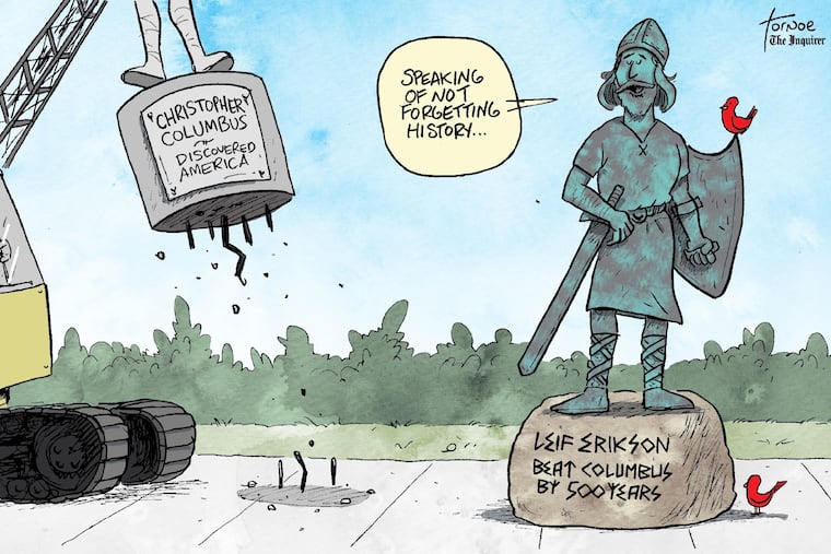 Rob Tornoe's cartoon for Friday, June 19, 2020.