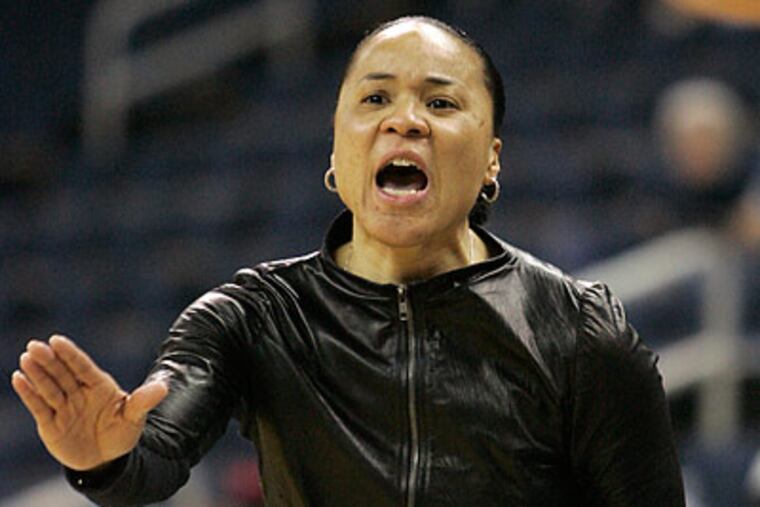 Dawn Staley coached Temple's women's basketball team for eight years after retiring from playing. (John Amis/AP file photo)
