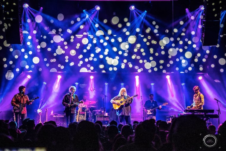 Leftover Salmon will headline at the Philadelphia Folk Festival at the Old Pool Farm in Upper Salford Township in August.