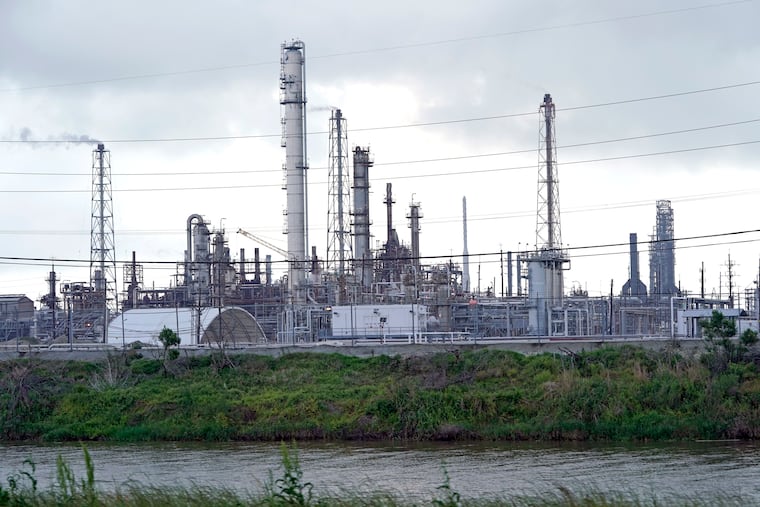 The Motiva refinery, the largest oil refinery in North America, is shown Monday, March 23, 2020, in Port Arthur, Texas. The Texas Gulf Coast is the United States’ petrochemical corridor, with four of the country’s 10 biggest oil and gas refineries and thousands of chemical facilities.