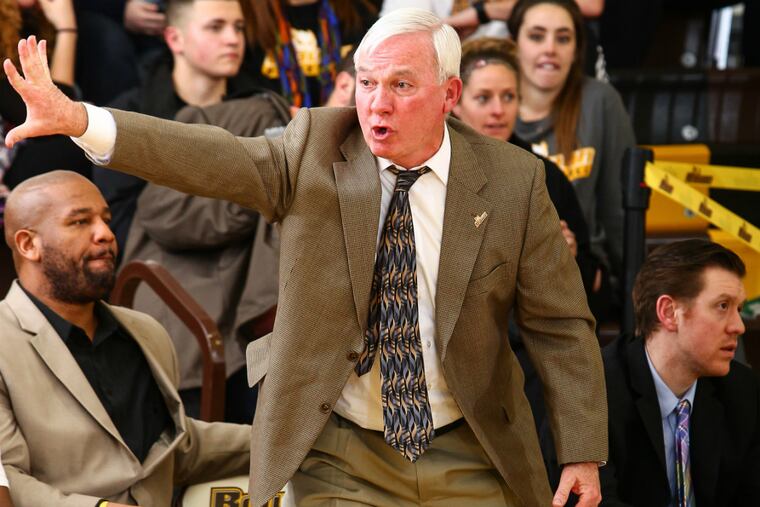 Rowan's Joe Cassidy hasn't missed coaching time despite cancer treatments. (Rowan University)