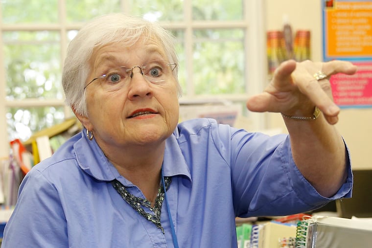 Fourth-grade teacher Liz Martino.