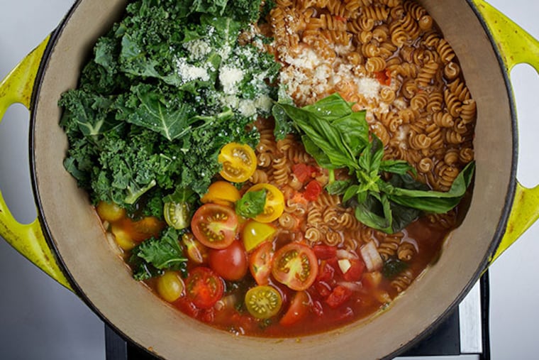 One-Pot Pasta. (Deb Lindsey/The Washington Post)