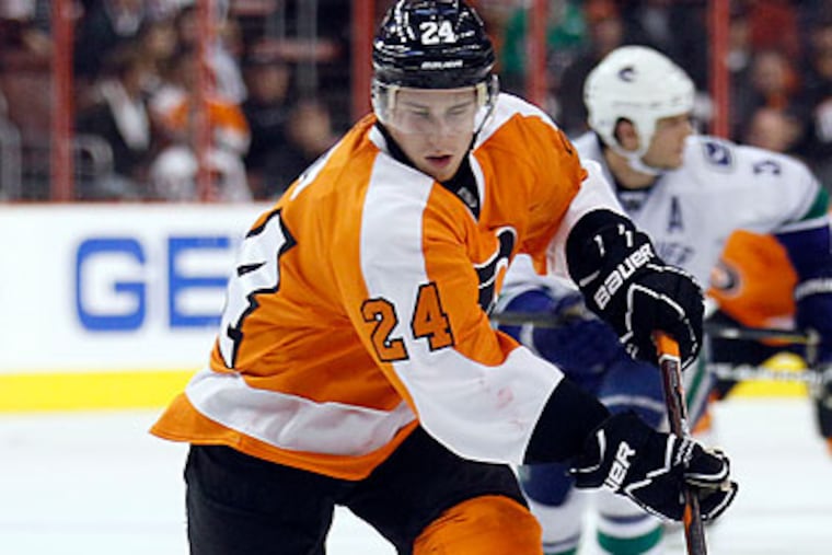 Matt Read, whom the Flyers signed as an undrafted free agent, may end the team's Calder Trophy drought. (Yong Kim/Staff file photo)