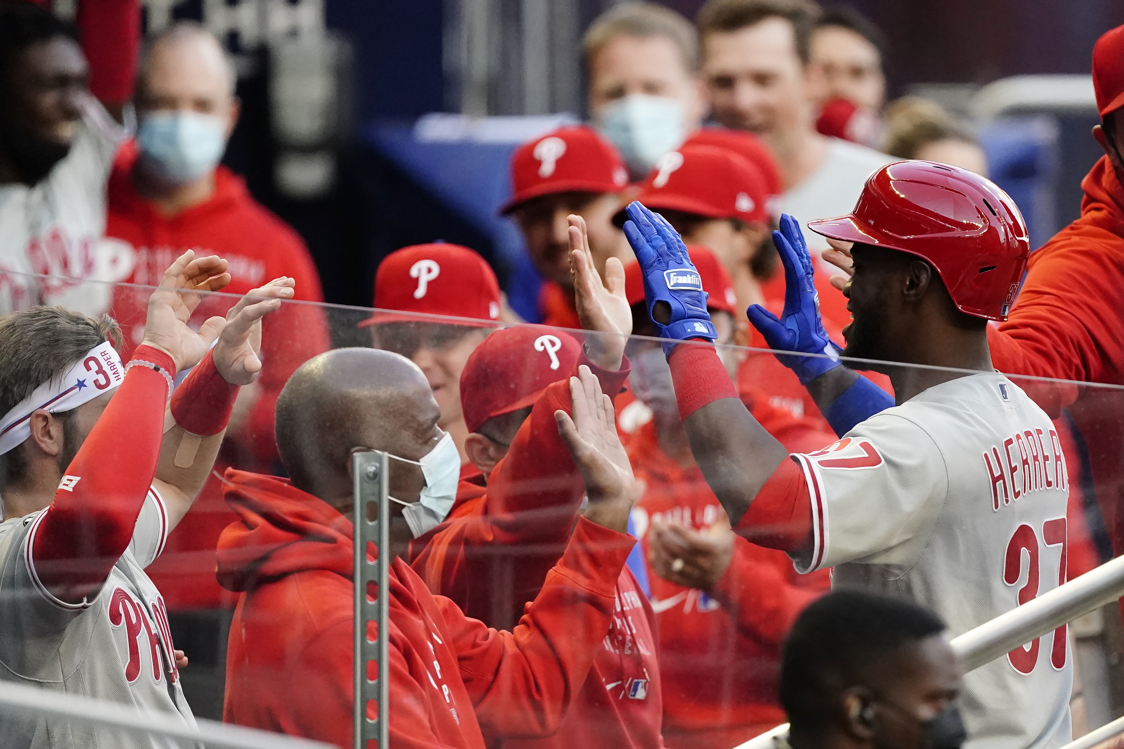 Phillies center fielder Odúbel Herrera has been the team's hottest hitter during this week's road trip.