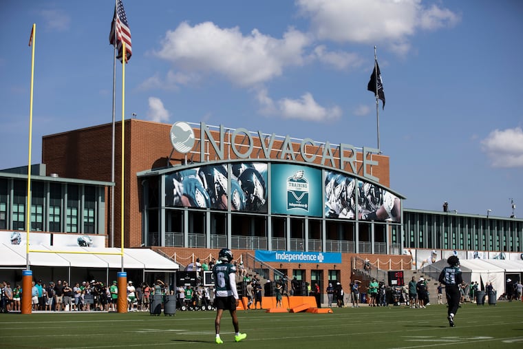 In addition to team offices and practice facilities, the NovaCare Complex has hosted Eagles training camp since 2013.