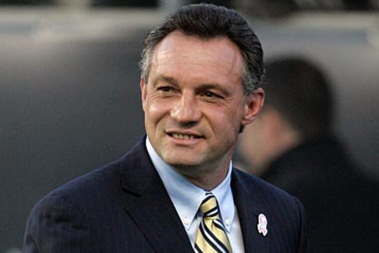 "We did have a conversation and it was very helpful and humble," Peter Nowak said about Danny Califf. (Rich Schultz/AP)