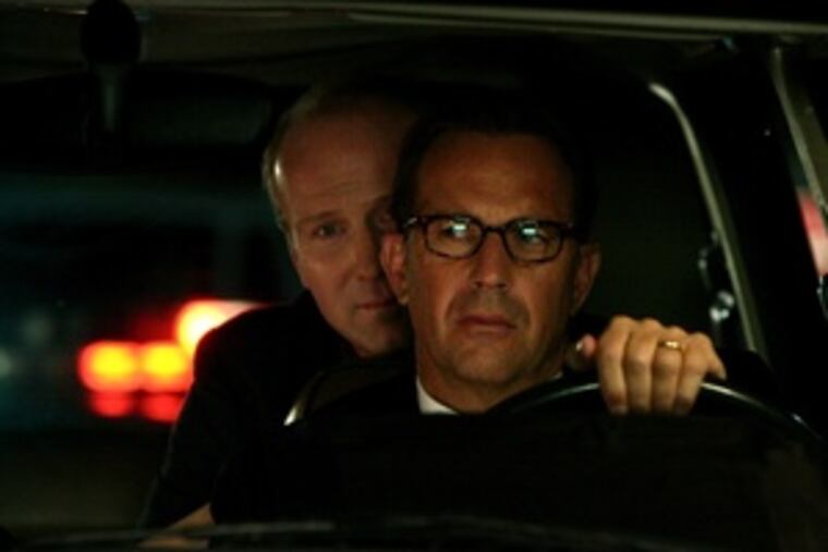 Backseat driver William Hurt steers Kevin Costner on his serial-killing path. Costner teams with Demi Moore in a finely acted, creepy drama.