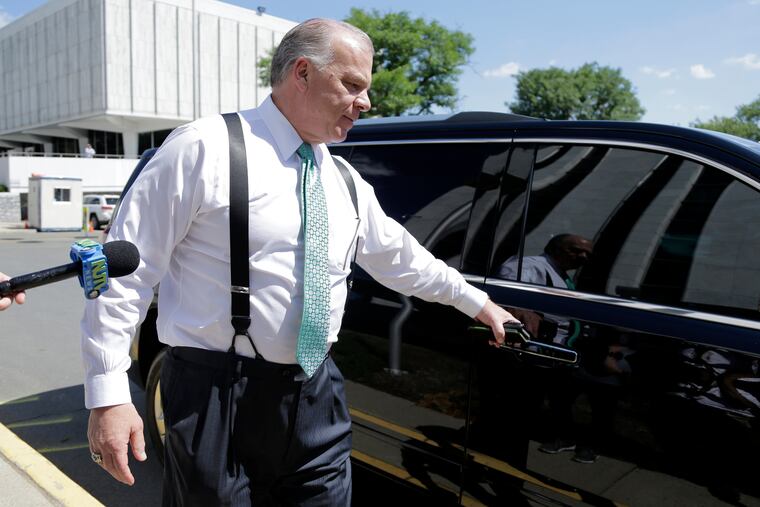 New Jersey Senate President Steve Sweeney left a meeting with Gov. Murphy on Friday. Lawmakers failed to reach a budget deal with the governor, increasing the chances of a government shutdown.