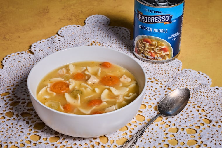 Chicken noodle soup, the traditional comfort food for healing us when we're sick, is likely as good for a fever as it is for a cold. MUST CREDIT: Marvin Joseph/The Washington Post
