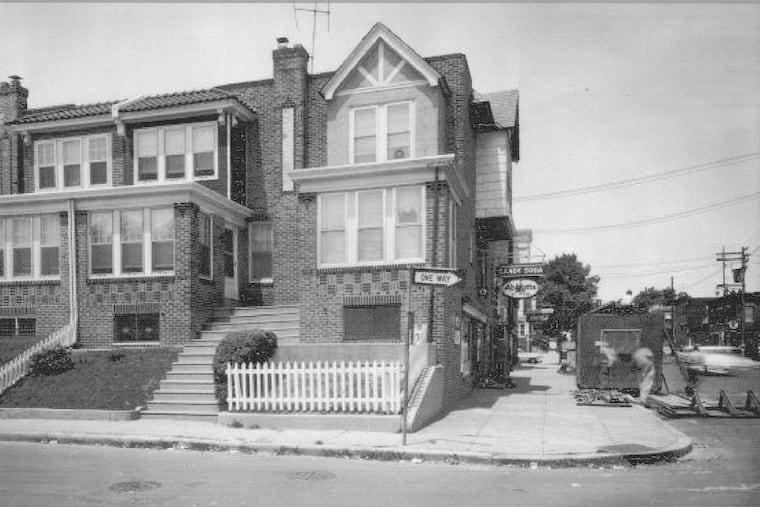 Mrs. Nellie Fagan’s corner store at 64th and Garman in Southwest Philadelphia.