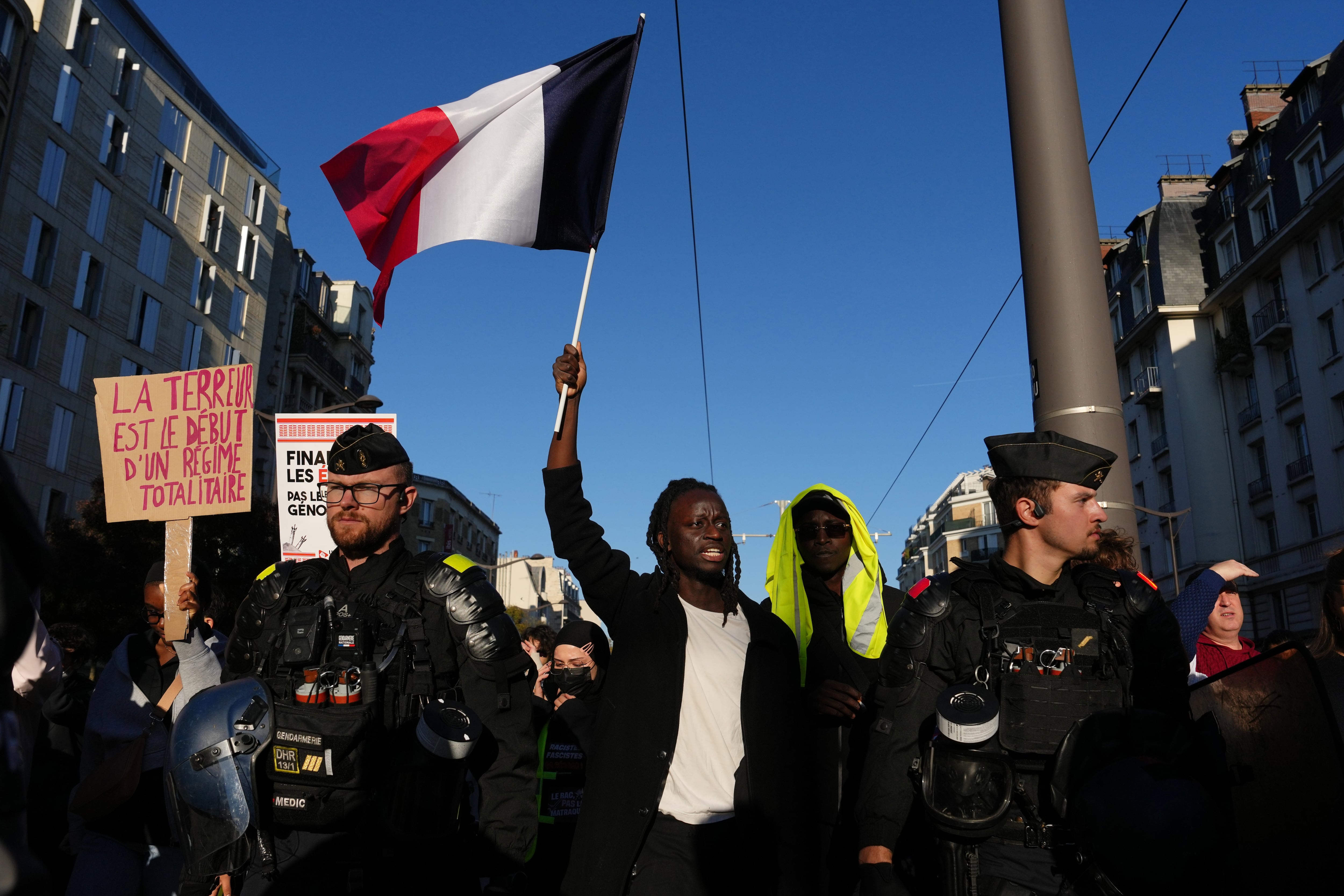 A third weekend of protests in France as youth-led rallies sweep Europe