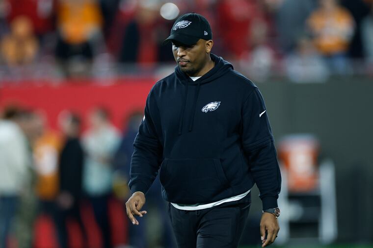 Brian Johnson had a successful run as the Eagles' quarterbacks coach, but the offense took a step back with him as coordinator this season.