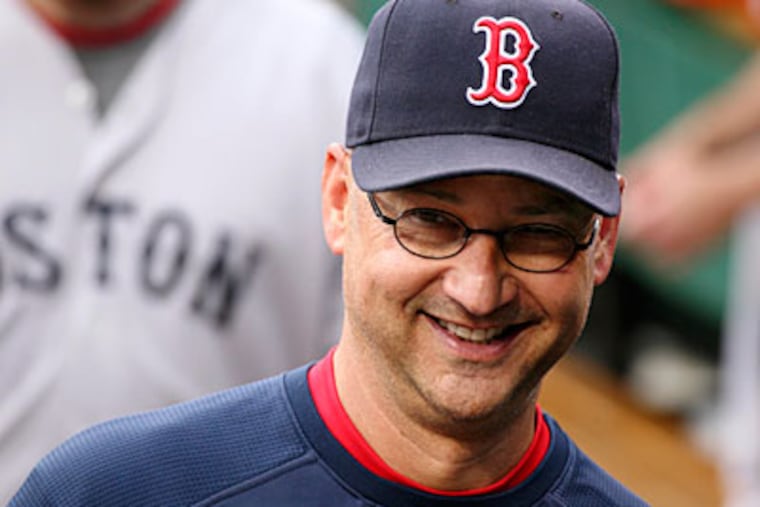 Former Red Sox manager Terry Francona was hired by ESPN to replace analyst Bobby Valentine, who replaced Francona in Boston. (AP)