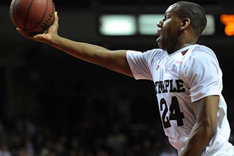 Temple's Lavoy Allen scored a career-high 24 points in Temple's win over La Salle. (Clem Murray/Staff Photographer)