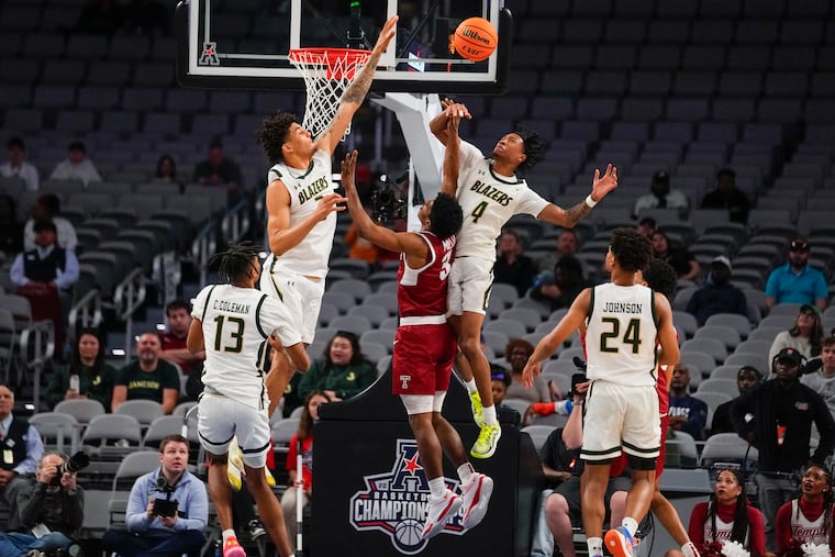 Temple and leading scorer Hysier Miller, shown in action on Sunday, saw their magical run fell short in the AAC title game against UAB.
