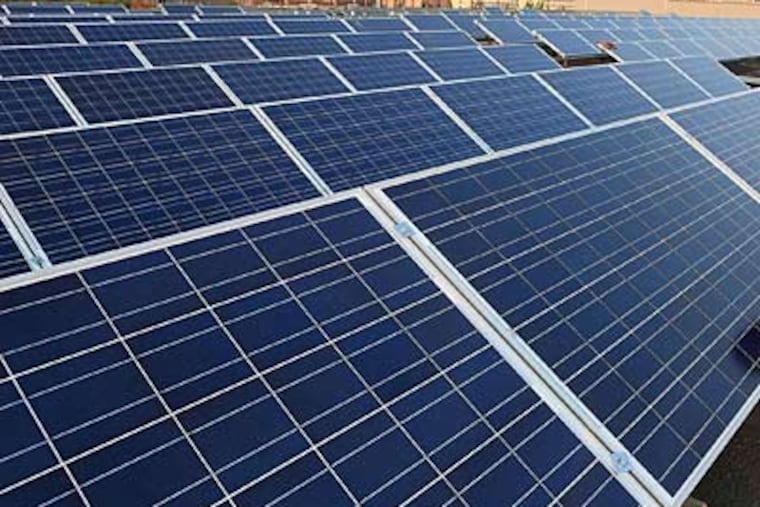 A proposed solar-power network would be among the largest in New Jersey.