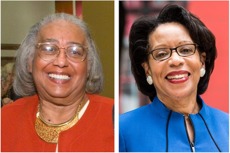 Constance Clayton, left, and JoAnne A. Epps. Their deaths this week, writes the Editorial Board, leave a major void.