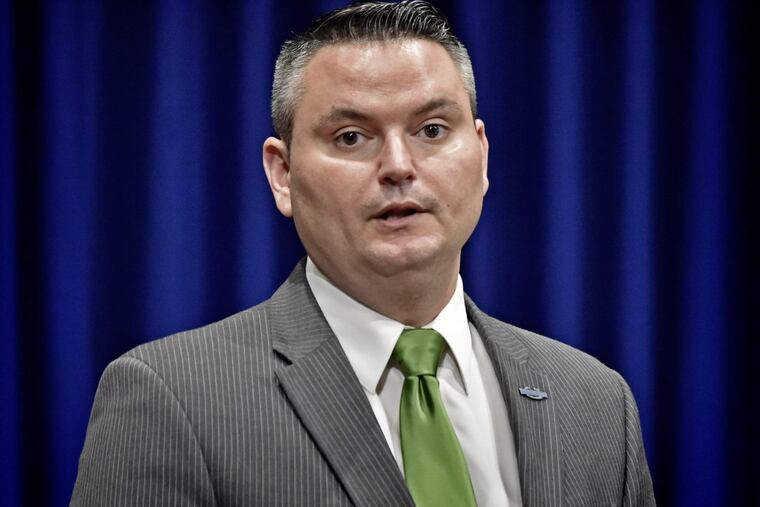 State Rep. Nick Miccarelli, Delaware county, PA. BLAINE SHAHAN | Staff Photographer | LNP Media Group