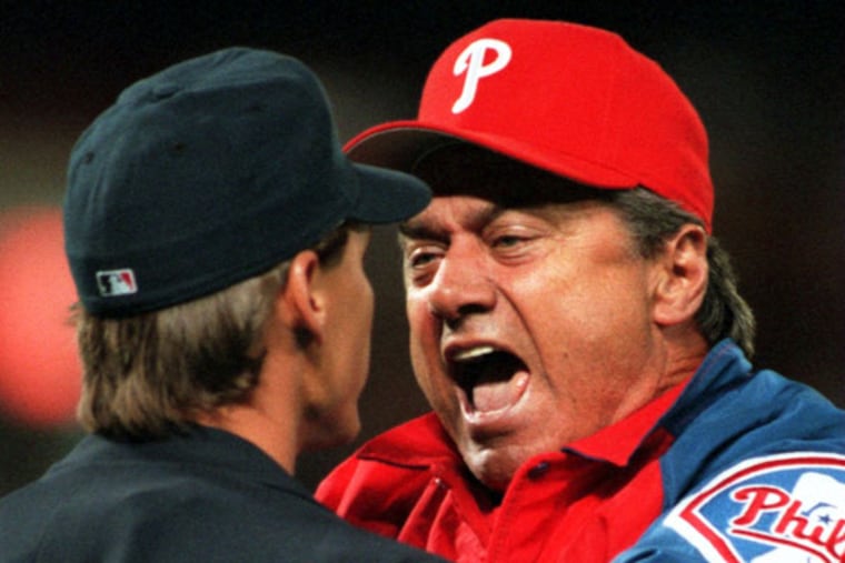 The late Jim Fregosi used to offer advice to umpires about bad calls and to reporters about the stock market and lots of other things during his time as Phillies manager.