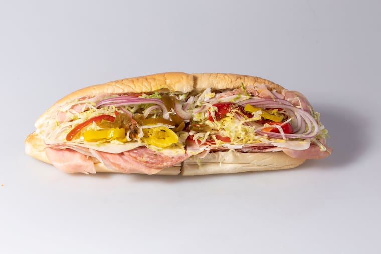 An Italian hoagie from Koch's Deli.