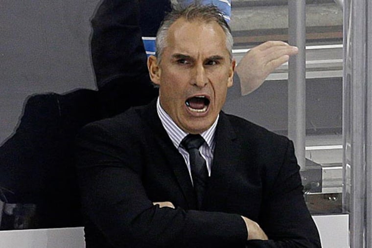Flyers head coach Craig Berube. (Gene J. Puskar/AP)