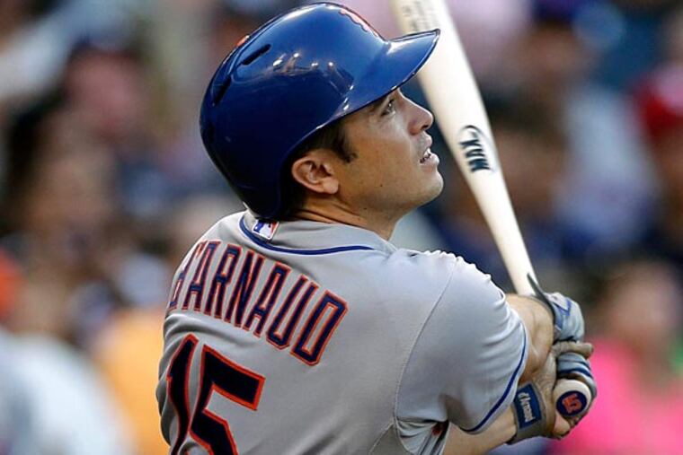 The Mets' Travis d'Arnaud. (Gregory Bull/AP)