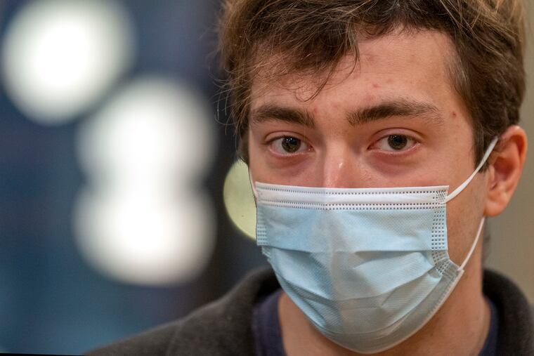 “Ever since the war started, I feel like we’ve been doing a lot for our country, or to put it a different way, all we can,” says Ukrainian student Oleh Shostak, a sophomore at Haverford College.