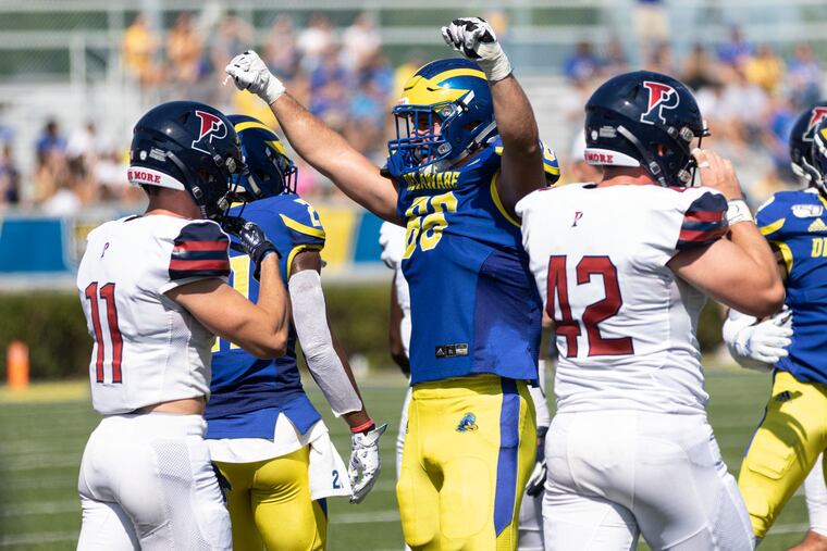 Delaware held off Penn's upset bid for a 28-27 win at Delaware Stadium on Sept. 21, 2019.