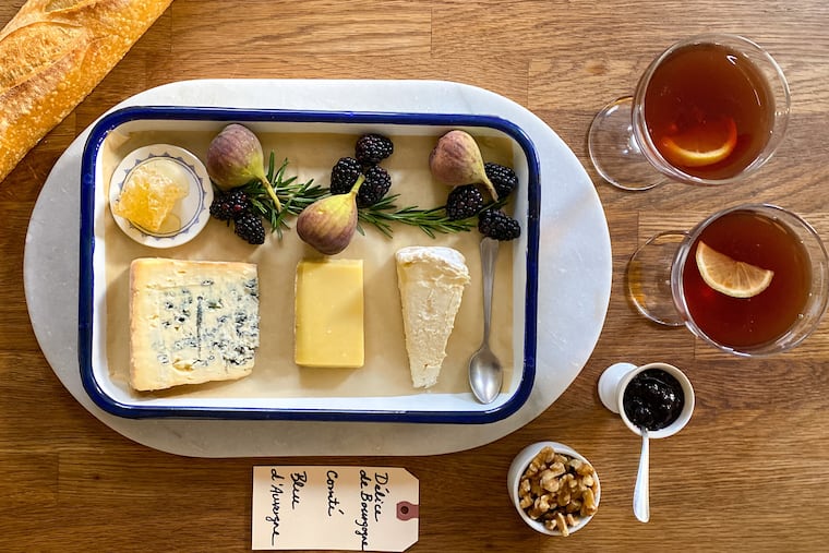 Build a stunning cheeseboard for your New Year's Eve party.