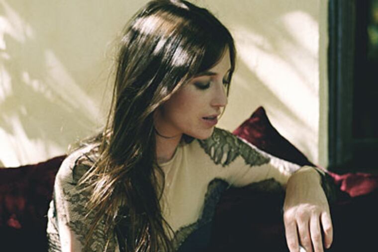 French pop singer and actress Charlotte Gainsbourg, daughter of celebrated singer/songwriter Serge Gainsbourg, played the TLA.