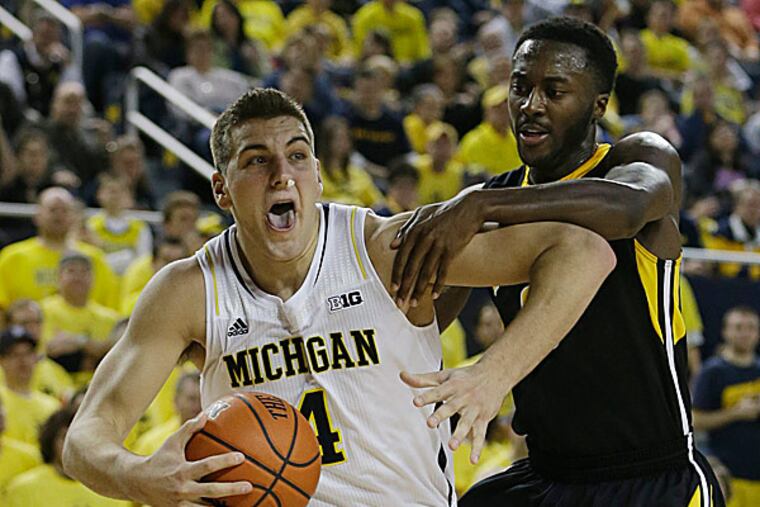 Michigan center Mitch McGary.