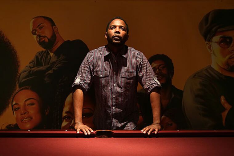 Carvin Haggins is a two-time Grammy Award winning songwriter who is launching a protest against vulgar and sexually-explicit lyrics in music these days. Haggins plans to protest outside Power 99 on Saturday, June 7. He is seen in his home in Marlton, New Jersey on May 28, 2014. ( DAVID MAIALETTI / Staff Photographer )