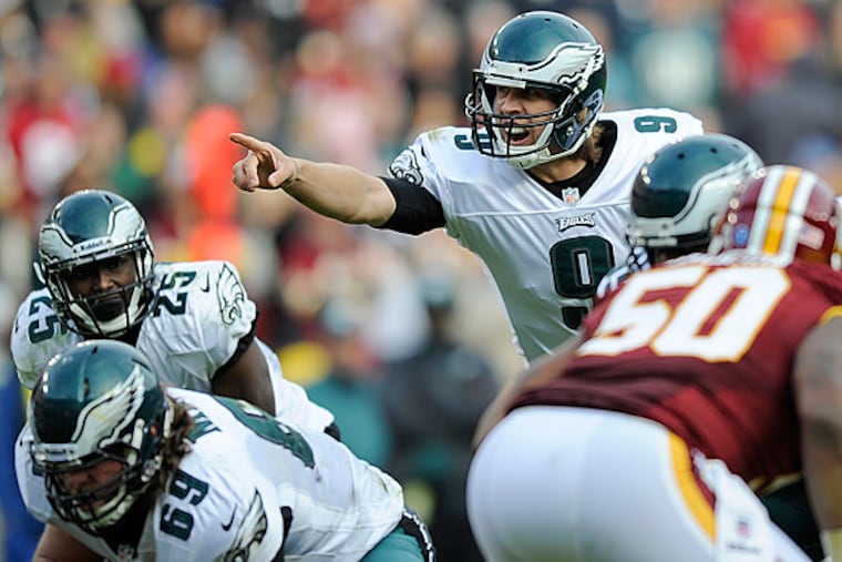 Philadelphia Eagles quarterback Nick Foles. (AP Photo/Nick Wass)