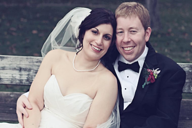Carrie Teresa and Brendan Isard were married November 20, 2010 in Philadelphia. (Melissa Chinici Photography)