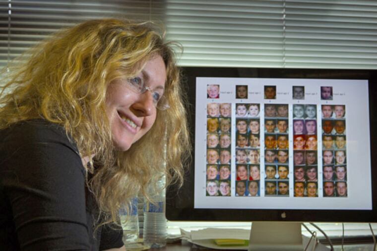Ira Kemelmacher-Shlizerman, 33, is an assistant University of Washington professor who helped create the sophisticated software that depicts the aging process. (Ellen M. Banner/Seattle Times/MCT)