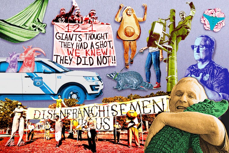 When things get weird, Philadelphia gets going. Here are 10 of the strangest Philly moments from 2022.