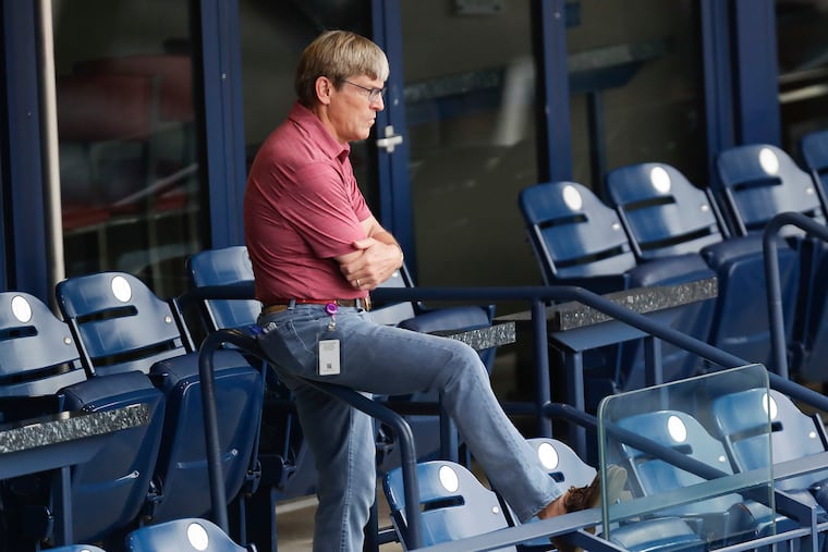 Phillies managing partner John Middleton has not yet moved to hire a full-time general manager after demoting Matt Klentak in early October.