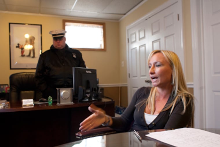 Kimmy Pawlowski says she hopes to work with the widows of other slain officers to bring about judicial changes. (Ed Hille / Staff Photographer)