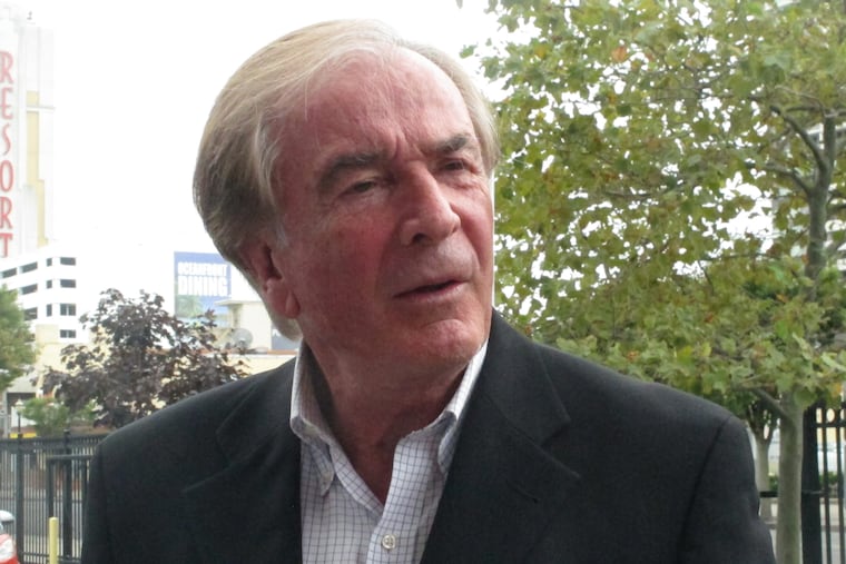 Glenn Straub, former owner of the casino formerly known as Revel, speaks with reporters on Tuesday Sept. 20, 2016. The property has since reopened under new owners as the Ocean Resort Casino.