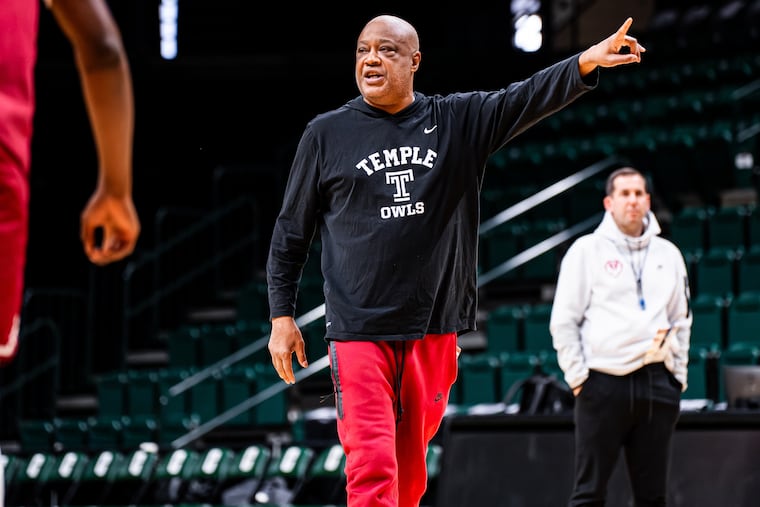 Temple assistant men's basketball coach Bill Courtney