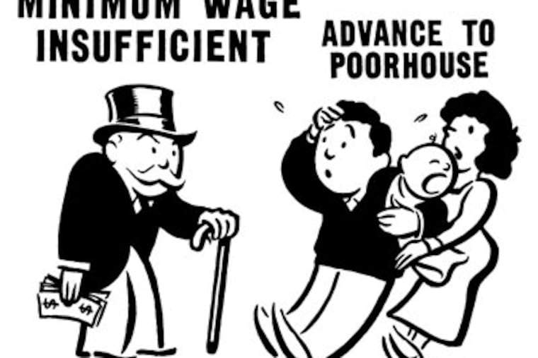 Even if some needed expenditures were much lower, or were nonexistent, the working American earning the federal minimum wage would be hard pressed to support a family.