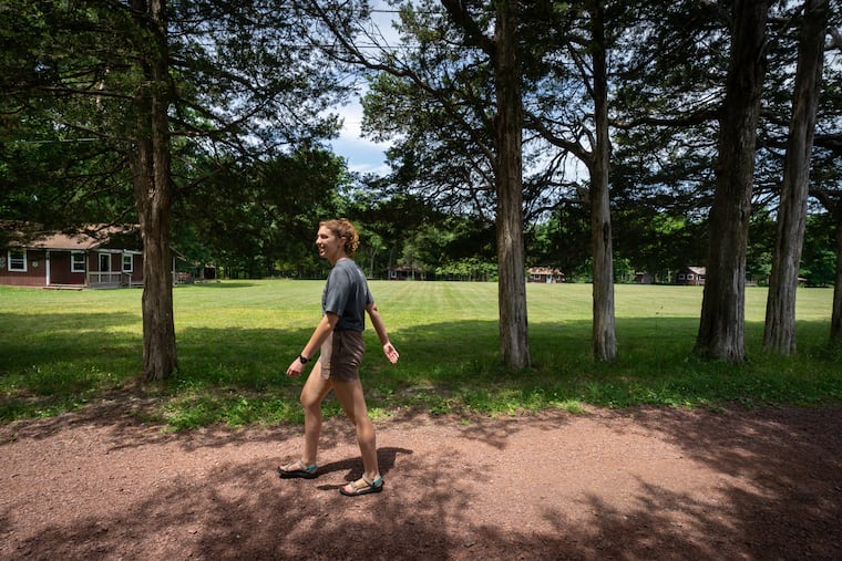 Kerren Matthews, head of staff, at Camp Galil in Ottsville.