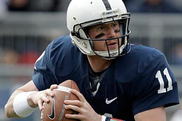 Matt McGloin was hospitalized after an altercation with a teammate Saturday. (Gene J. Puskar/AP)