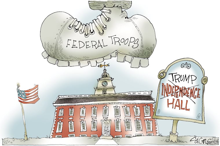 Stepping on our freedoms.