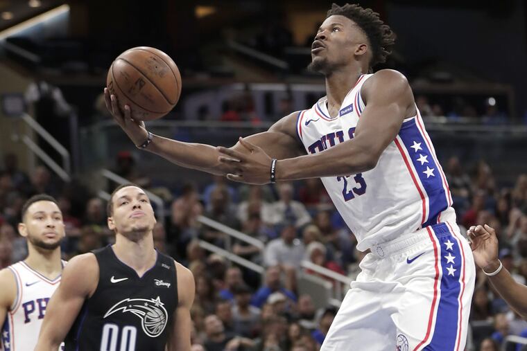 Sixers' star Jimmy Butler is excited about his first home game.